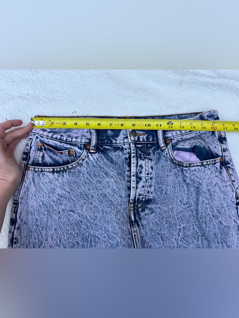Teddy Fresh Acid Wash Straight Leg Jeans | Size 32 - Picture 11 of 11